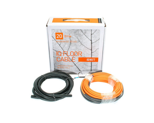 IQ FLOOR CABLE-20 (300 Вт, 15 м) — электрический кабельный теплый пол в стяжку в KatalogObogreva.ru