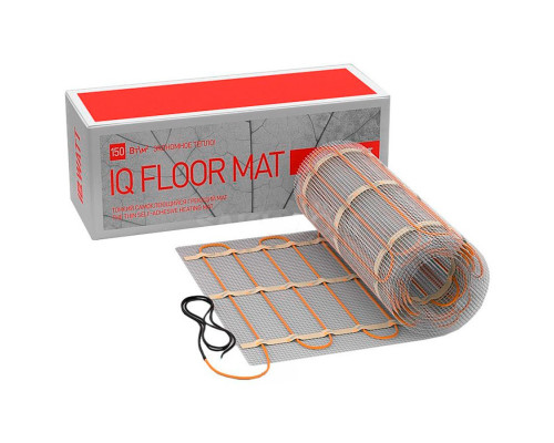IQ Floor Mat-300-2.0 (300 Вт; 2.0 кв.м.) — теплый пол, греющий мат в плиточный клей в KatalogObogreva.ru