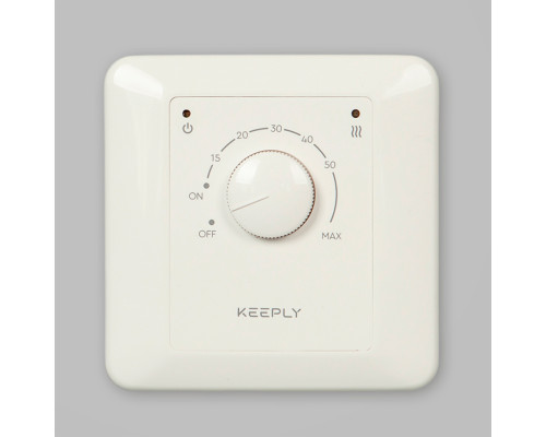 KEEPLY 10.10E, механический накладной терморегулятор для теплого пола в KatalogObogreva.ru