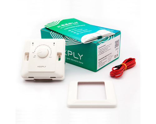 KEEPLY 10.20S, механический терморегулятор для теплого пола (установка на стену) в KatalogObogreva.ru