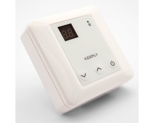 KEEPLY 20.20S, цифровой терморегулятор (накладной монтаж) для теплого пола в KatalogObogreva.ru