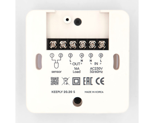 KEEPLY 20.20S, цифровой терморегулятор (накладной монтаж) для теплого пола в KatalogObogreva.ru
