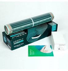 KEEPLY Basic 140-1.0 (140 Вт, 1.0 кв.м.) — инфракрасный пленочный теплый пол без стяжки