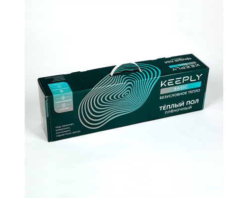 KEEPLY Basic 140-3.5 (490 Вт, 3.5 кв.м.) — инфракрасный пленочный теплый пол без стяжки в KatalogObogreva.ru