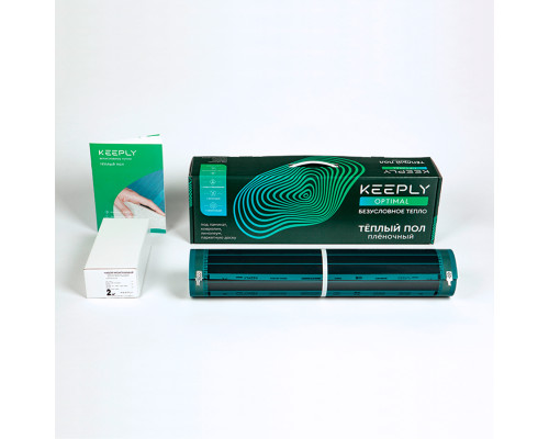 KEEPLY Optimal 160-3.5 (560 Вт, 3.5 кв.м.) — инфракрасный теплый пол (пленочный) под ламинат в KatalogObogreva.ru