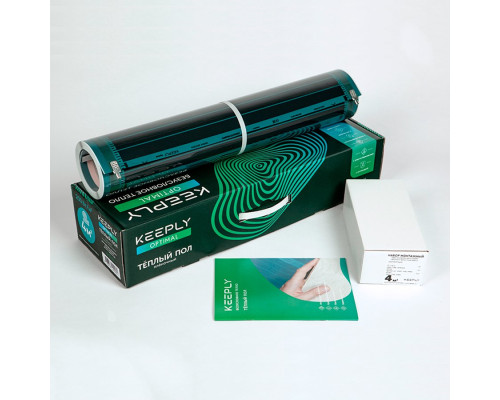 KEEPLY Optimal 200-5.0 (1000 Вт, 5.0 кв.м.) — электрический инфракрасный теплый пол в KatalogObogreva.ru