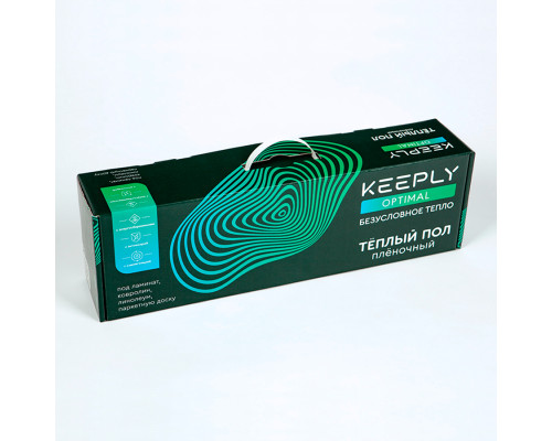 KEEPLY Optimal 200-5.0 (1000 Вт, 5.0 кв.м.) — электрический инфракрасный теплый пол в KatalogObogreva.ru