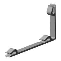 Кабельный зажим КМ/3В (для водосборных лотков и воронок)