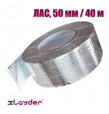 Лента монтажная алюминиевая (самоклеящаяся) xlayder 50 мм х 40 м