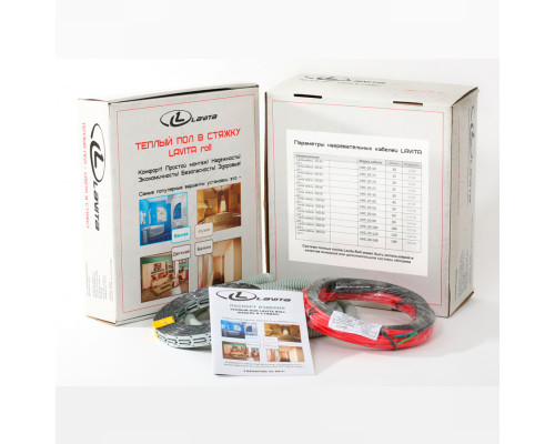 Lavita Roll UHC-20-140 (2800 Вт, 140 м) — электрический теплый пол кабель в стяжку в KatalogObogreva.ru