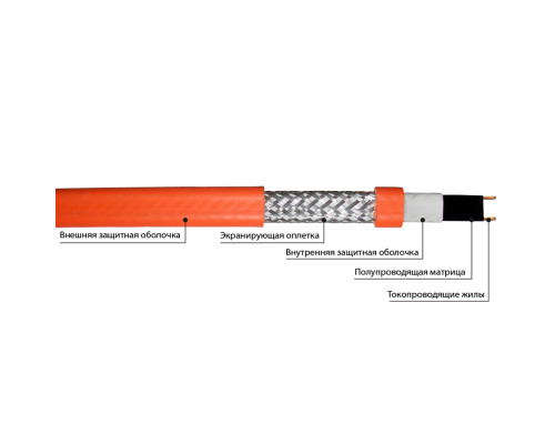 Lavita SMS 100-2 CX, 100 Вт — греющий кабель (саморегулирующий, экранированный) в KatalogObogreva.ru