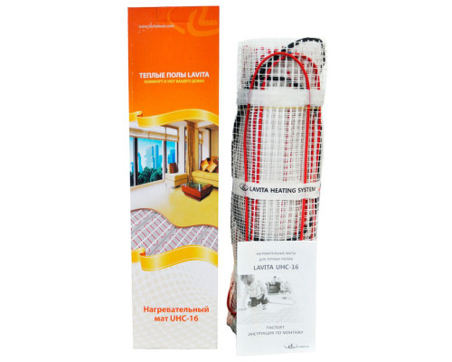 Lavita Mat UHC-16-5-80 (80 Вт; 0.5 кв.м.) — нагревательный мат для теплого пола под плитку в KatalogObogreva.ru