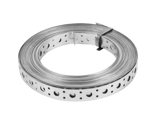 Лента перфорированная стальная TMpro ЛСП 12х0,5 (рулон 25 м.) в KatalogObogreva.ru