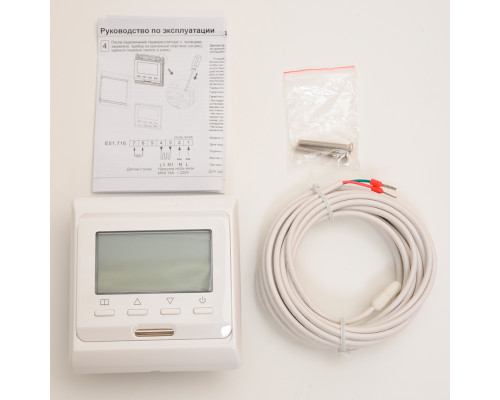 Menred E51.716 Wi-Fi (белый), программируемый терморегулятор с Wi-Fi для теплого пола в KatalogObogreva.ru