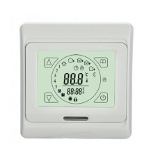 Menred E91.716 (белый), программируемый терморегулятор (сенсорный) для теплого пола