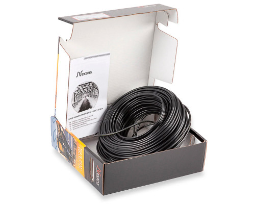 Nexans Black TXLP/1R 2440/28 (2440 Вт, 90.0 м) — одножильный кабель в стяжку для теплого пола в KatalogObogreva.ru
