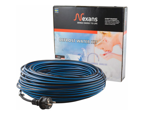 Defrost Water Kit, 4 м — Саморегулирующийся греющий кабель внутрь трубы (экран, комплект, 10 Вт) в KatalogObogreva.ru