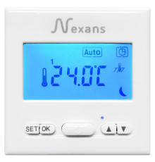 Nexans N-Comfort TD, программируемый терморегулятор для теплого пола