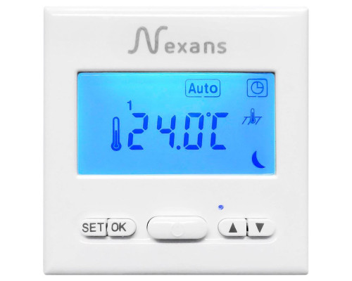 Nexans N-Comfort TD, программируемый терморегулятор для теплого пола в KatalogObogreva.ru