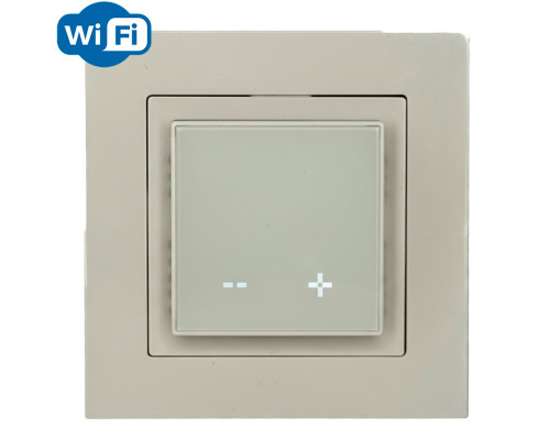 X4.44 Wi-Fi Ivory, сенсорный программируемый терморегулятор для теплого пола в KatalogObogreva.ru
