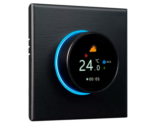 X1S.7000 Wi-Fi Black, сенсорный программируемый терморегулятор для теплого пола в KatalogObogreva.ru