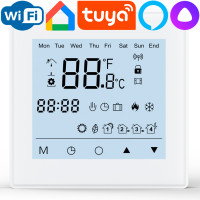 M62W Wi-Fi (белый), сенсорный программируемый терморегулятор с WiFi для теплого пола
