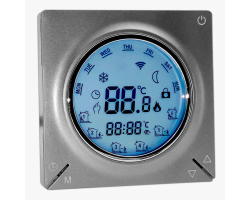 ТР-420 Wi-Fi Graphite, программируемый терморегулятор для теплого пола в KatalogObogreva.ru