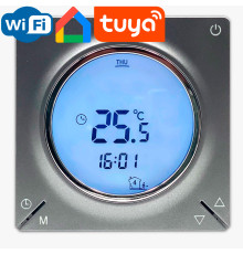 ТР-420 Wi-Fi Graphite, программируемый терморегулятор для теплого пола