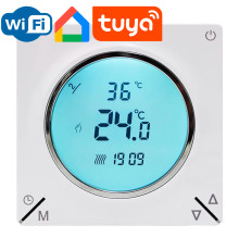 ТР-420 Wi-Fi White, программируемый терморегулятор для теплого пола