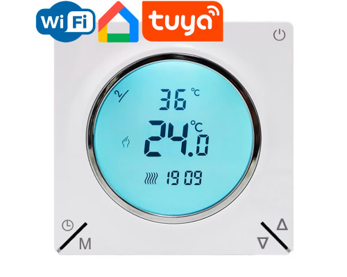 ТР-420 Wi-Fi White, программируемый терморегулятор для теплого пола в KatalogObogreva.ru