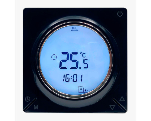 X1S.716 Wi-Fi Black, программируемый терморегулятор для теплого пола в KatalogObogreva.ru