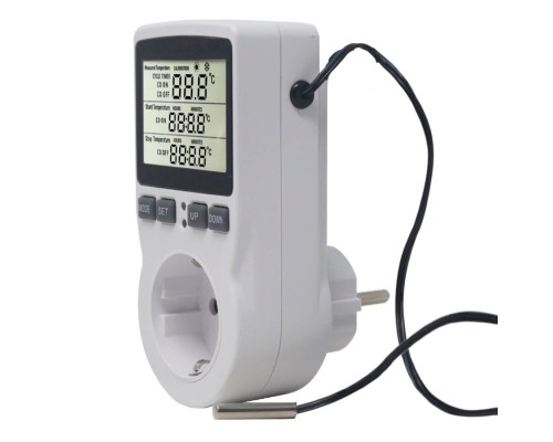 OEM X2 RZ, цифровой терморегулятор в розетку для электрообогрева в KatalogObogreva.ru