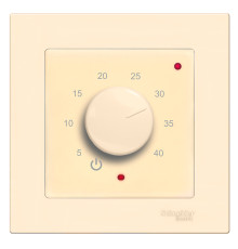 OEM X3.03 Beige, механический терморегулятор (в рамку SE AtlasDesign) для электрического теплого пола