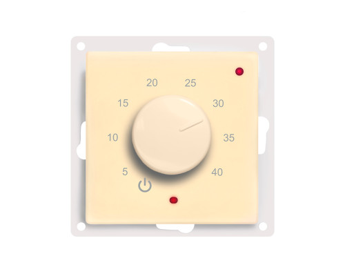 OEM X3.03 Beige, механический терморегулятор (в рамку SE AtlasDesign) для электрического теплого пола в KatalogObogreva.ru