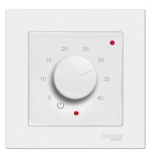 OEM X3.03 White, механический терморегулятор (в рамку SE AtlasDesign) для электрического теплого пола