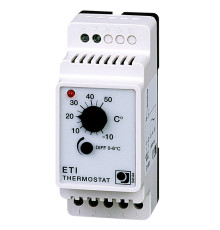 OJ Electronics ETI-1551, механический термостат для систем обогрева, на DIN-рейку
