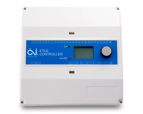 OJ Electronics ETO2-4550, метеостанция для наружных систем обогрева, на DIN-рейку в KatalogObogreva.ru