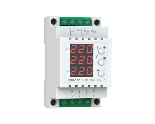 RBUZ 3F — Трехфазное реле напряжения в KatalogObogreva.ru