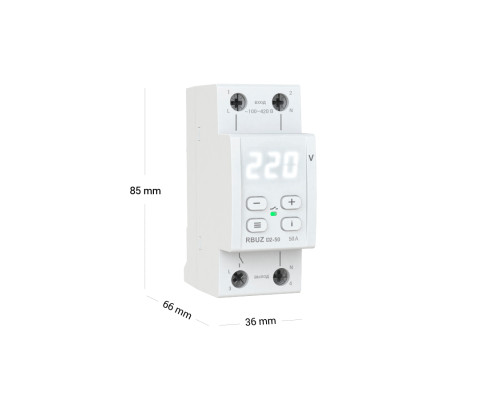 RBUZ D2-50 — Однофазное реле напряжения в KatalogObogreva.ru