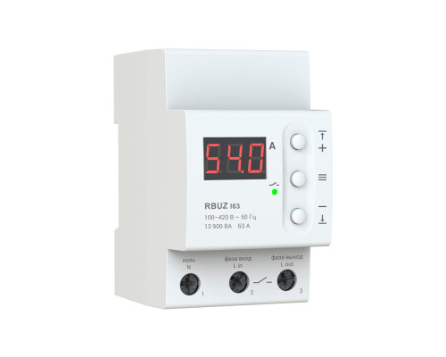 RBUZ I63 — Однофазное реле напряжения в KatalogObogreva.ru