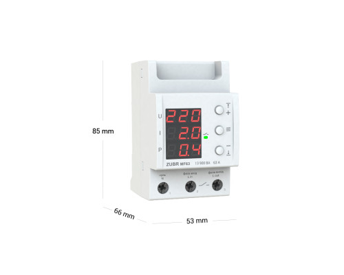 RBUZ MF63 — Многофункциональное реле напряжения в KatalogObogreva.ru