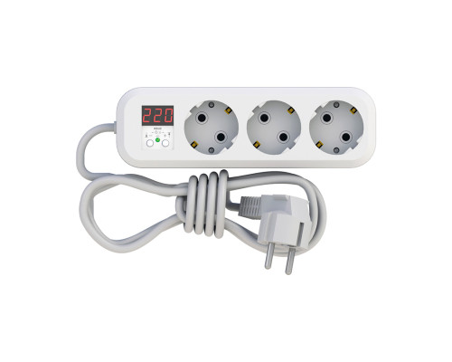 RBUZ R3 16Y — Реле напряжения (в евро-розетку) в KatalogObogreva.ru