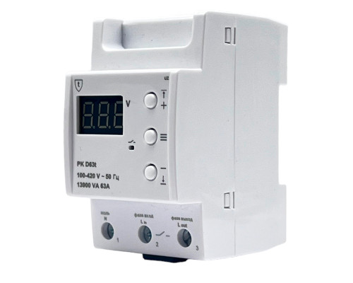 Реле контроля напряжения РК D25t (однофазное, с термозащитой) в KatalogObogreva.ru