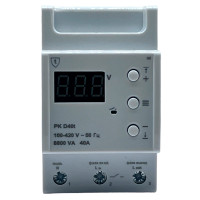 Реле контроля напряжения РК D40t (однофазное, с термозащитой)