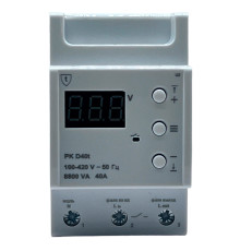 Реле контроля напряжения РК D40t (однофазное, с термозащитой)