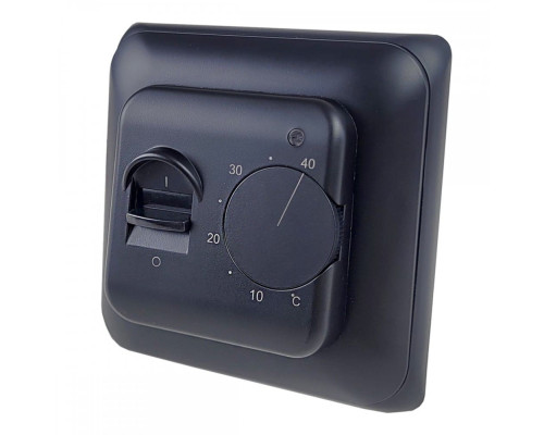 RTC 70.26 Black, бюджетный механический терморегулятор для электрического теплого пола в KatalogObogreva.ru