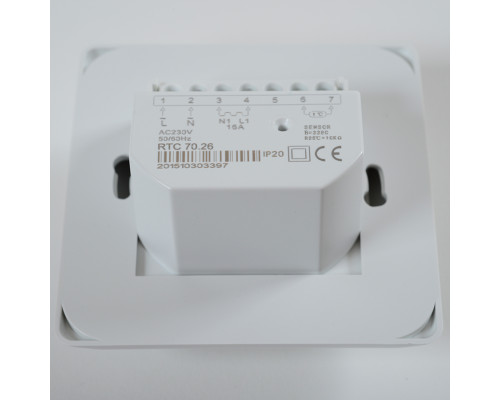 RTC 70.26 White, бюджетный механический терморегулятор для электрического теплого пола в KatalogObogreva.ru