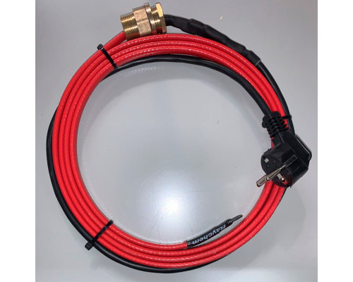 SHTEIN SWT-15 MF TEF, 9 м — Саморегулирующийся греющий кабель в/на трубу (экран, комплект, 15 Вт) в KatalogObogreva.ru