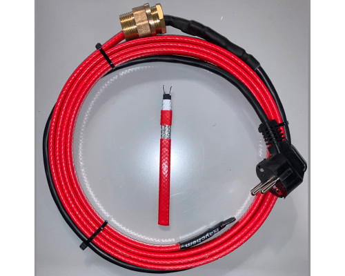 SHTEIN SWT-15 MF TEF, 9 м — Саморегулирующийся греющий кабель в/на трубу (экран, комплект, 15 Вт) в KatalogObogreva.ru