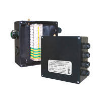 РТВ 1005 — соединительная коробка для разветвления силовых кабелей при создании инженерных сетей